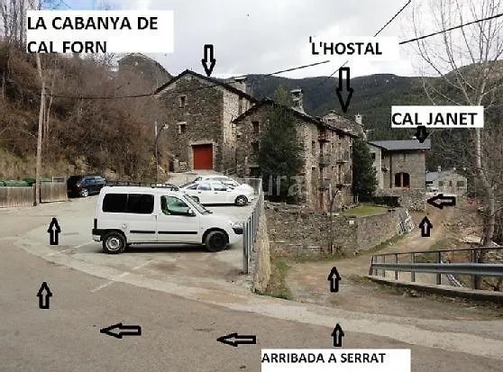 La Cabanya De Cal Forn De Serrat Queralbs  Casa rural